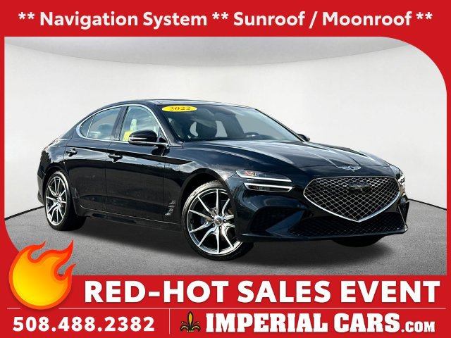 Used 2022 Genesis G70 2.0T w/ Prestige Package RWD image 1