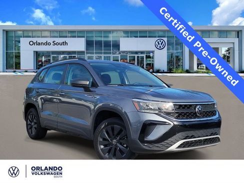 Certified 2023 Volkswagen Taos S w/ Driver Assistance Package FWD image 1