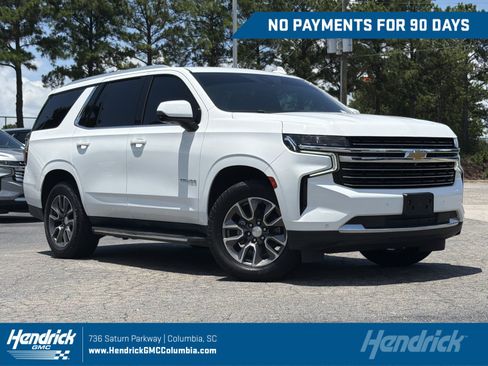 Used 2022 Chevrolet Tahoe LT w/ Luxury Package RWD image 1