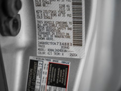 Used 2018 Nissan Frontier S image 33