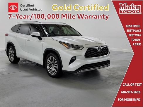 Certified 2022 Toyota Highlander Platinum image 1