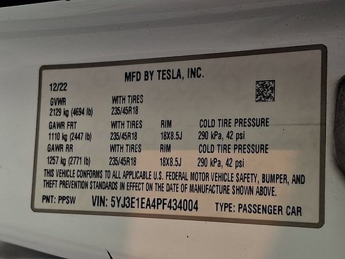 Used 2023 Tesla Model 3 Standard Range RWD image 26