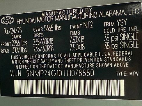 New 2026 Hyundai Santa Fe SEL image 33