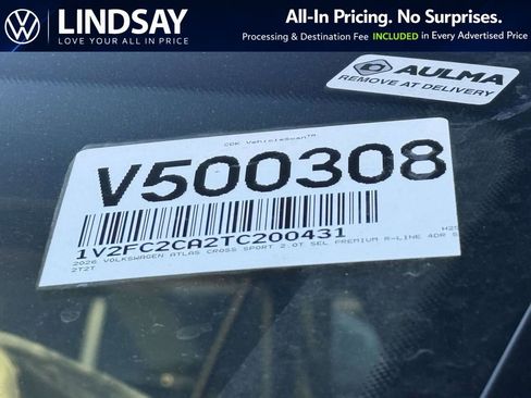 New 2026 Volkswagen Atlas Cross Sport SEL Premium R-Line AWD/4WD image 21