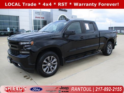Used 2021 Chevrolet Silverado 1500 RST w/ Bed Protection Package AWD/4WD image 1