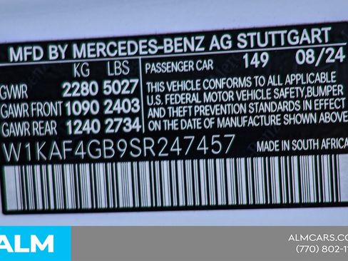 Used 2025 Mercedes-Benz C 300 Sedan image 42