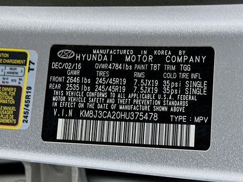 Used 2017 Hyundai Tucson Sport AWD/4WD image 12