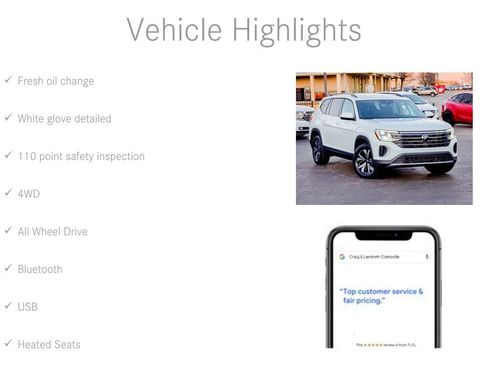 Used 2025 Volkswagen Atlas SE image 6