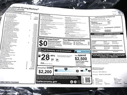 Used 2026 BMW X1 xDrive28i w/ Technology Package image 36