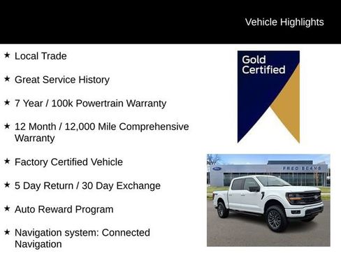 Used 2024 Ford F150 XLT w/ Equipment Group 302A MID image 4