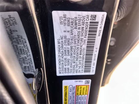 Certified 2023 Honda Civic Touring image 22