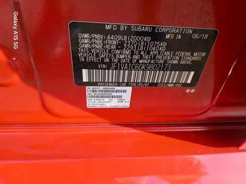 Used 2019 Subaru WRX Premium AWD/4WD image 10