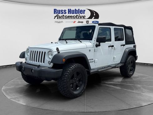 Used 2016 Jeep Wrangler Unlimited Sport w/ Quick Order Package 23S AWD/4WD image 1