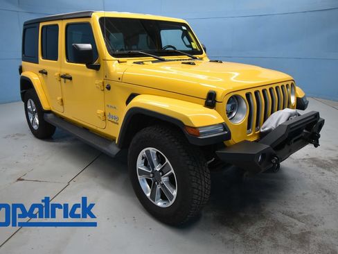 Used 2020 Jeep Wrangler Unlimited Sahara AWD/4WD image 1
