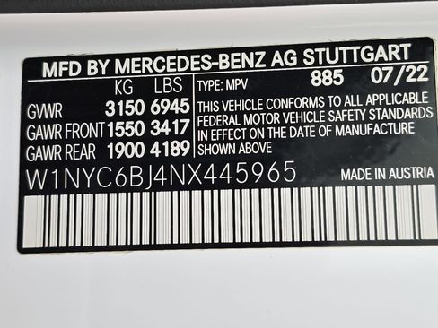 Certified 2022 Mercedes-Benz G 550 image 35