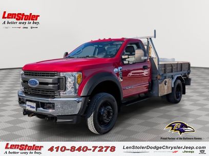 Used 2017 Ford F550 4x4 Regular Cab Super Duty