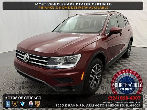 Used 2020 Volkswagen Tiguan SE w/ Panoramic Sunroof Package AWD/4WD image 1