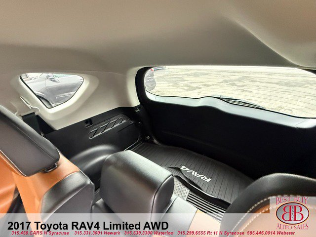 Used 2017 Toyota RAV4 Limited w/ All Weather Liner Package AWD/4WD image 12