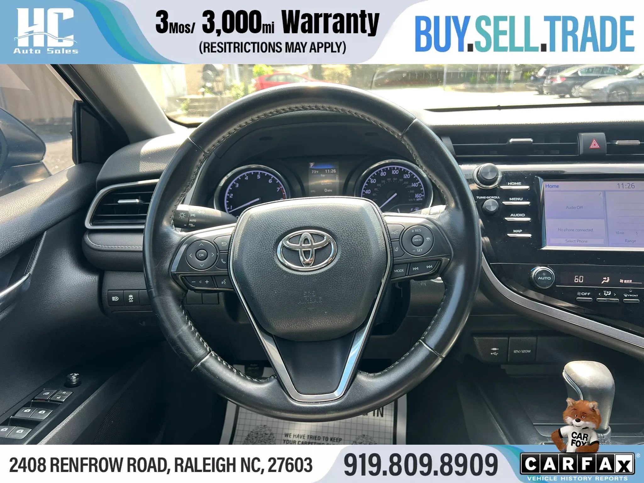Used 2019 Toyota Camry SE w/ Convenience Package FWD image 25