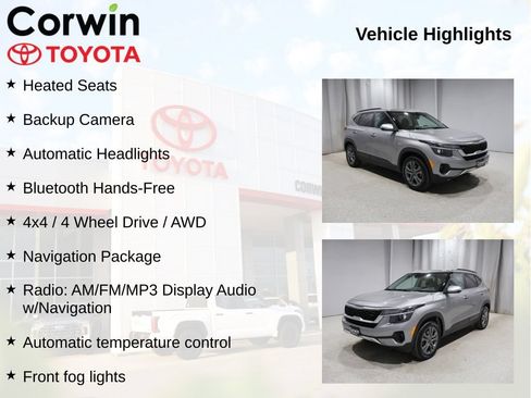 Used 2023 Kia Seltos S w/ Navigation Package AWD/4WD image 11