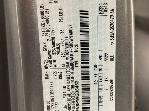 Used 2023 Ford F150 Lightning XLT w/ Equipment Group 312A High AWD/4WD image 30