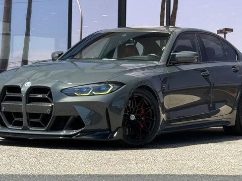 Used 2021 BMW M3 w/ Parking Assistance Package RWD image 2