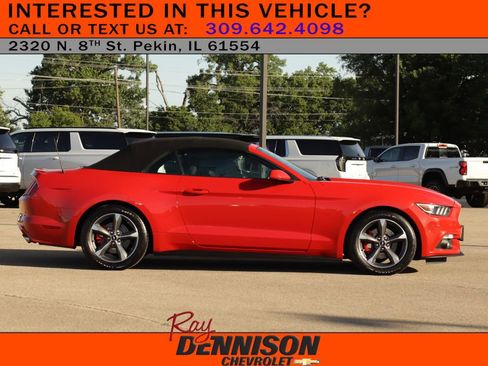 Used 2015 Ford Mustang Convertible w/ Equipment Group 051A RWD image 8