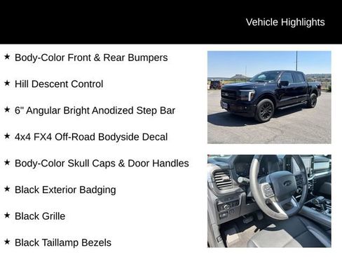 Certified 2025 Ford F150 Lariat w/ Equipment Group 501A Mid AWD/4WD image 16