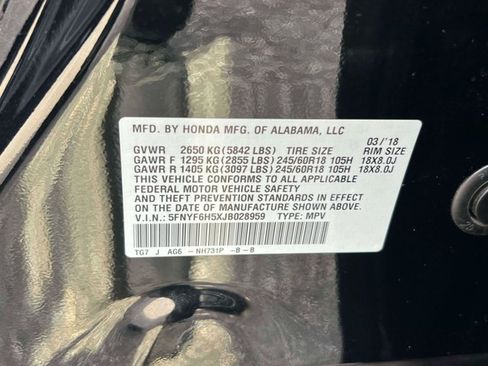 Used 2018 Honda Pilot EX-L image 18