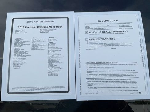 Used 2023 Chevrolet Colorado W/T w/ Advanced Trailering Package RWD image 26