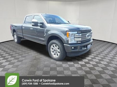 Used 2017 Ford F350 Platinum w/ Platinum Ultimate Package AWD/4WD image 17