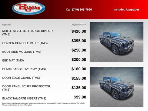 Used 2024 Toyota Tacoma TRD Sport w/ TRD Sport Premium Package AWD/4WD image 6