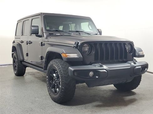 Used 2021 Jeep Wrangler Unlimited Sport image 1