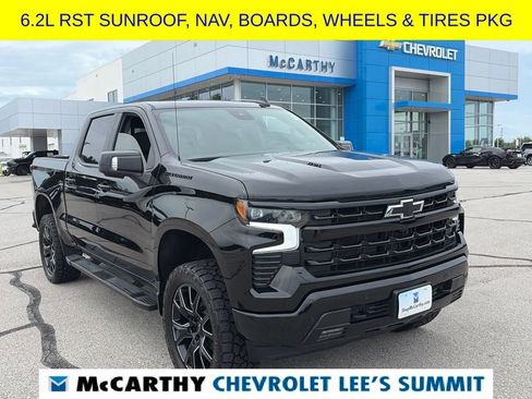 Used 2025 Chevrolet Silverado 1500 RST w/ Dark Appearance Package AWD/4WD image 1