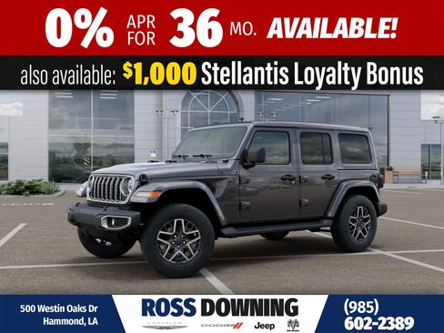 New 2026 Jeep Wrangler Sahara image 1