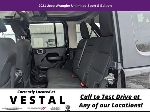 Used 2021 Jeep Wrangler Unlimited Sport AWD/4WD image 29