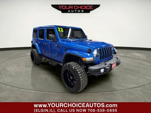 Used 2022 Jeep Wrangler Unlimited Sahara AWD/4WD image 9