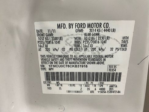 Used 2012 Ford Escape XLS image 27