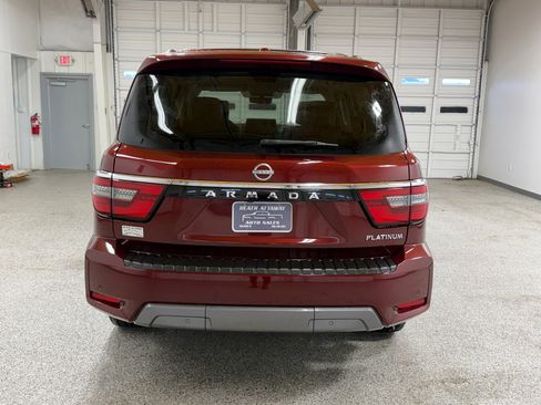 Used 2021 Nissan Armada Platinum w/ Captain's Chairs Package image 3