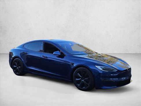 Used 2021 Tesla Model S Plaid AWD/4WD image 3