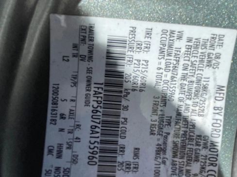 Used 2006 Ford Taurus SEL image 24