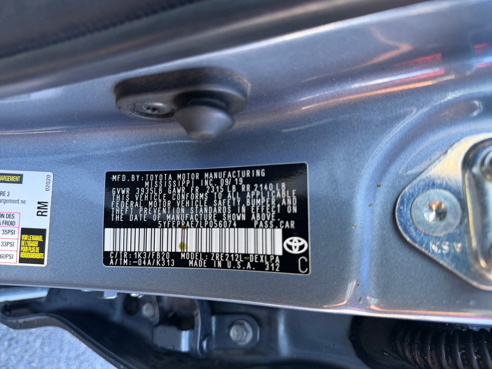 Used 2020 Toyota Corolla LE FWD image 36