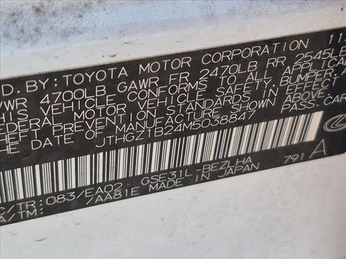 Used 2021 Lexus IS 350 F Sport w/ Accessory Package RWD image 23