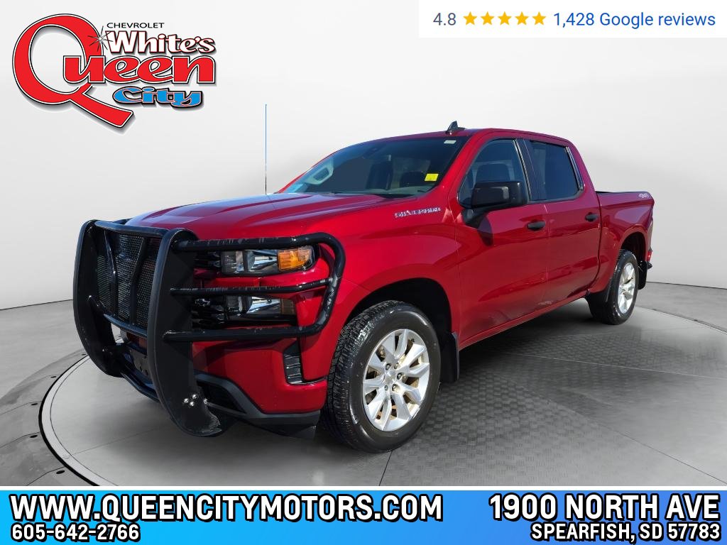 Used 2022 Chevrolet Silverado 1500 Custom w/ Safety Confidence Package AWD/4WD image 1