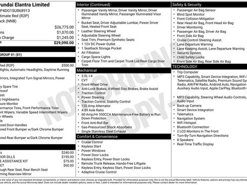 Used 2025 Hyundai Elantra Limited FWD image 8