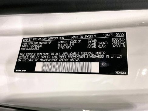 Certified 2022 Volvo XC90 T6 Inscription image 37