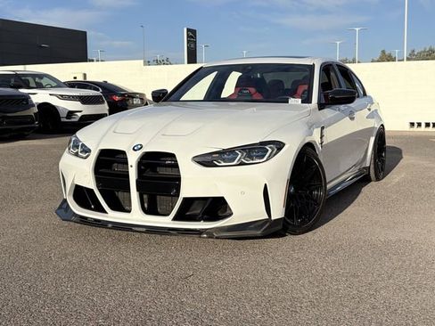 Used 2023 BMW M3 w/ Parking Assistance Package RWD image 3