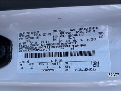 Used 2023 Ford F150 XL AWD/4WD image 18