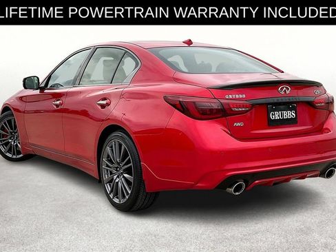 Certified 2024 INFINITI Q50 Red Sport 400 w/ Carbon Fiber Package AWD/4WD image 16