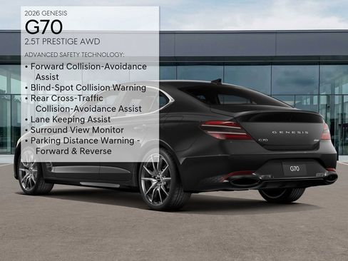 New 2026 Genesis G70 2.5T Prestige image 7